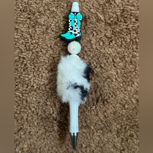 Western boots theme pen